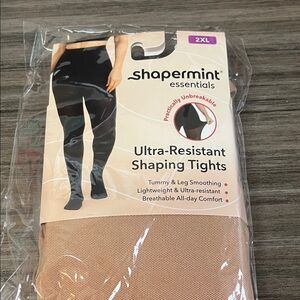 Shapermint Essentials Beige Shaping Tights